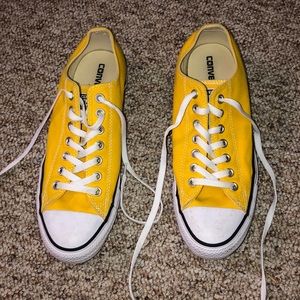 Yellow Converse Shoes